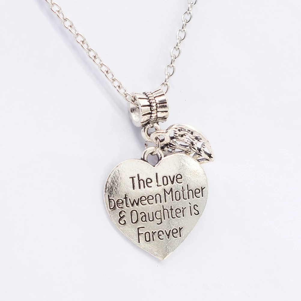 Модная подвеска в виде сердца ожерелье для мамы и дочки ювелирные изделия Лучший