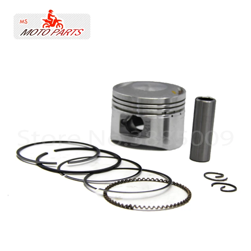 Lifan 125cc детали двигателя dirt bike pit Piston-Kit-Rings-Pin-Cylinder-Gasket-52-4MM-14MM-LF125 | Автомобили и