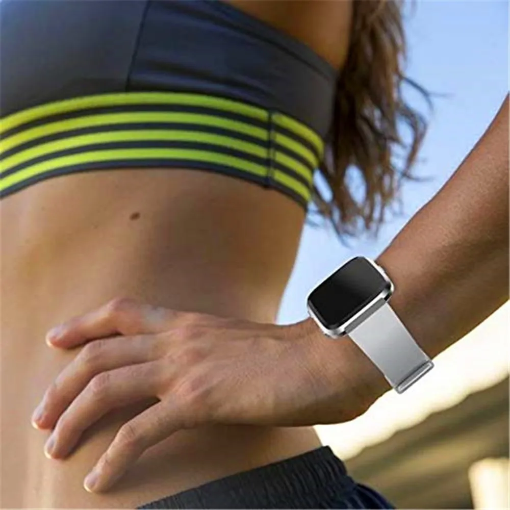 Ремешок Coolaxy для Fitbit Versa/Versa Lite сменный Силиконовый Браслет Versa Edition подходит Bit