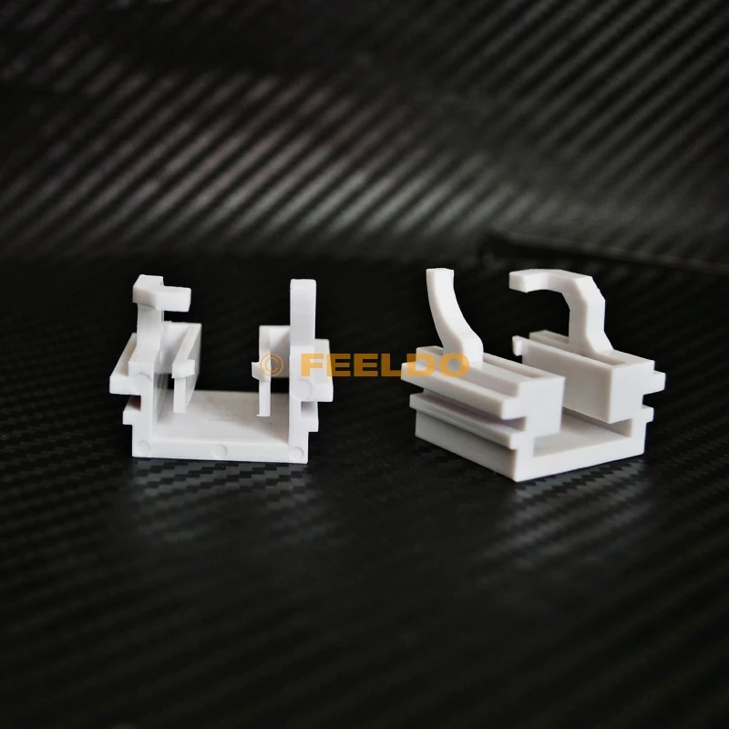 FEELDO 2 шт. автомобильные лампы адаптер преобразования гнезда для Ford Focus (2008 2011) H1