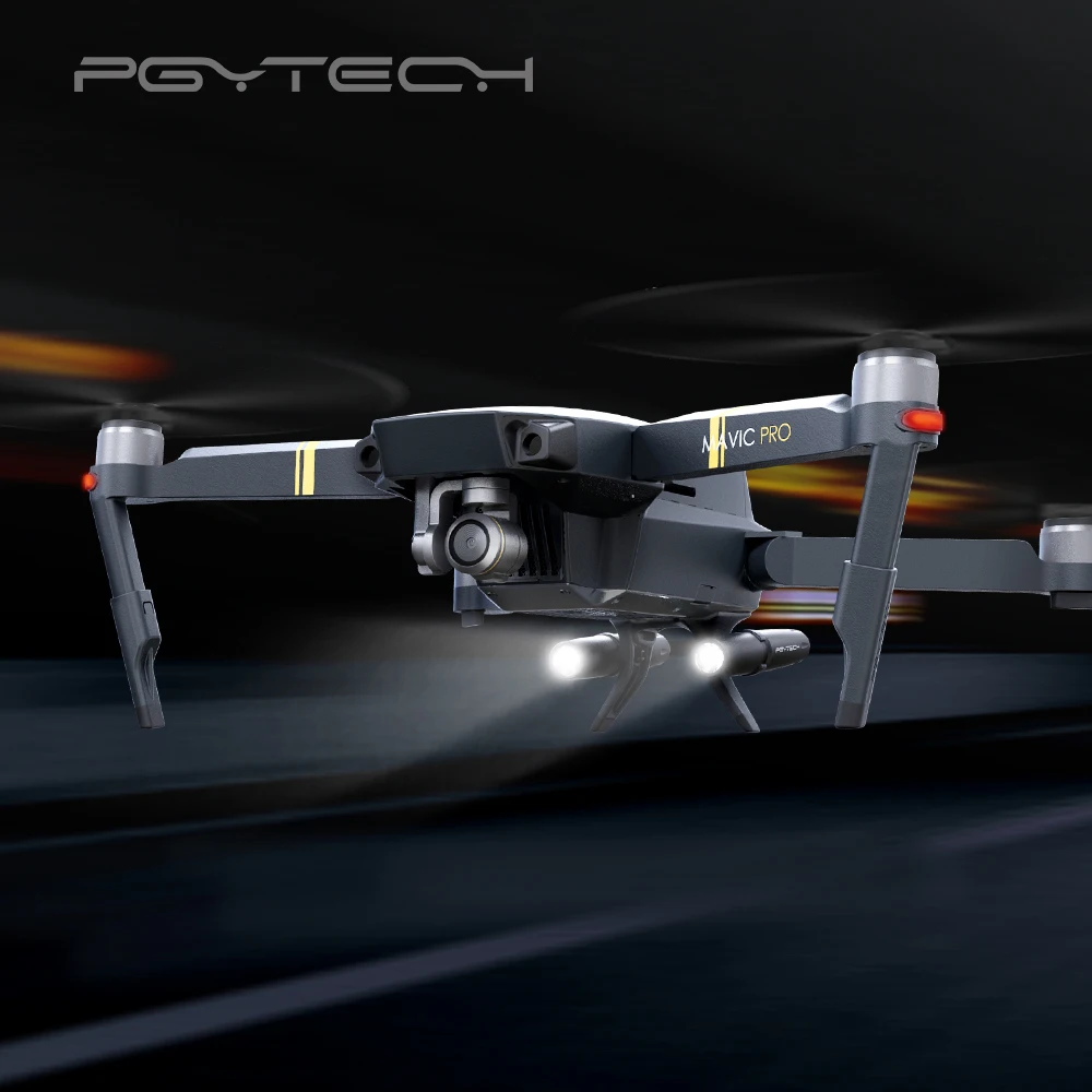 Pgytech Расширенный Шасси для dji Мавик Pro и Mavic Platinum ноги Поддержка Protector расширение