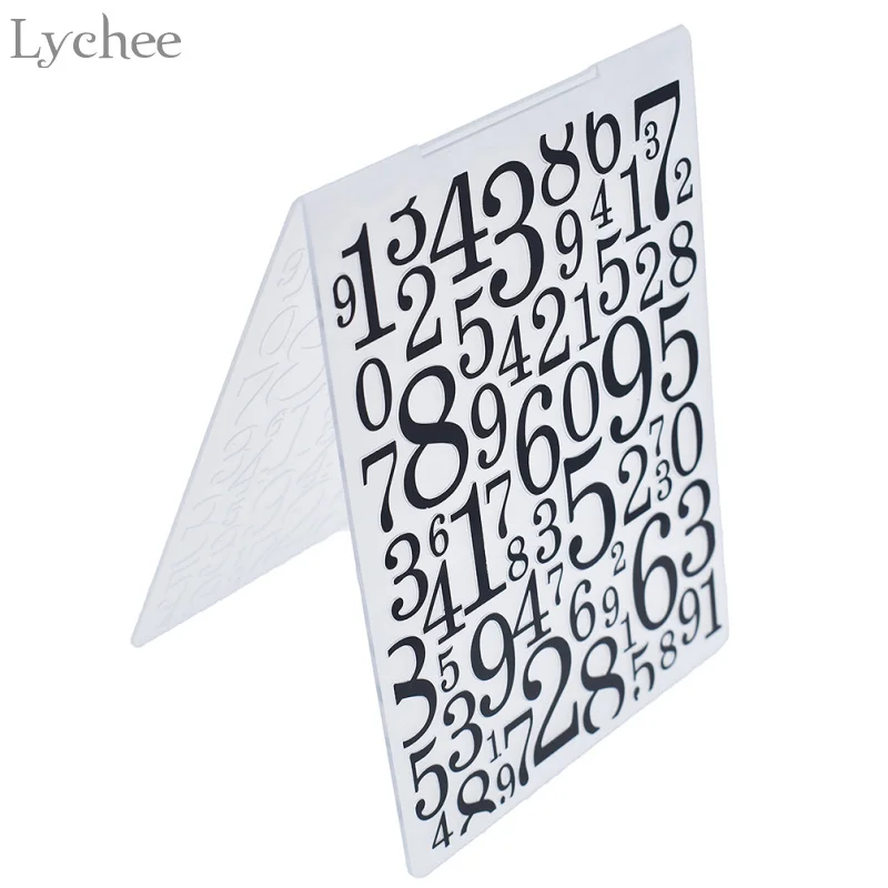 Lychee Life номера пластиковая папка для тиснения скрапбукинга альбом сделай сам