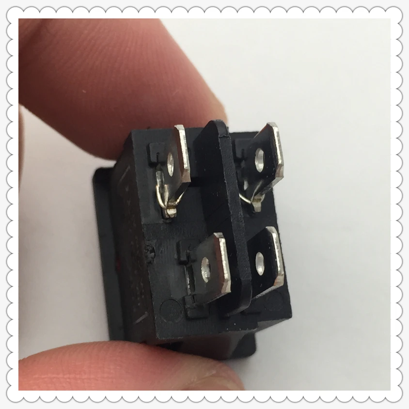5 шт./лот 15*21 мм светодиодный свет SPST 4PIN вкл/выкл G121 перекидной клавишный
