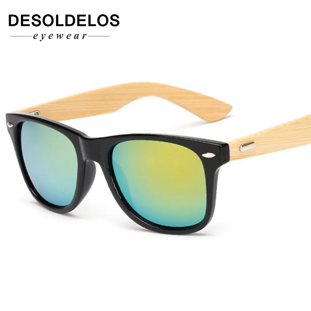 Бамбуковые солнцезащитные очки с логотипом на заказ Мужские деревянные
