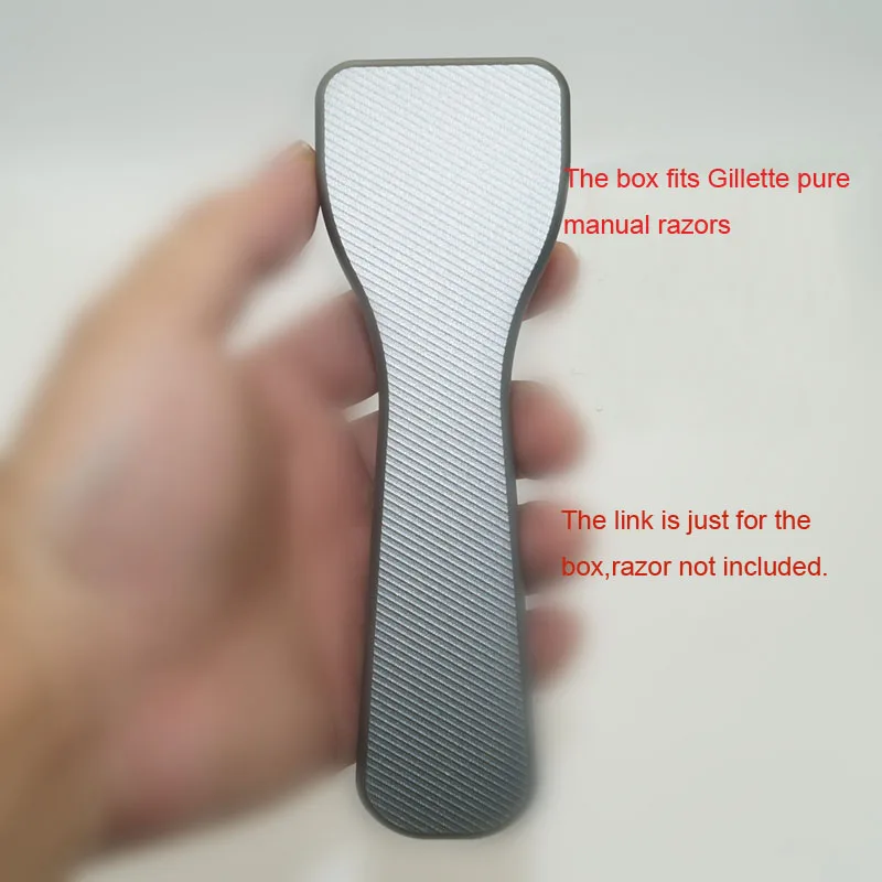 Новый защитный чехол для бритвы из алюминиевого сплава и металла нескользящий