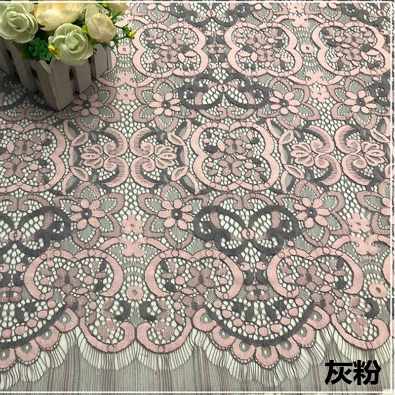 LASUI C0322 1 шт. 8 цветов без выцветания смешанные цвета великолепные полые французские ресницы позиционирования кружевной ткани