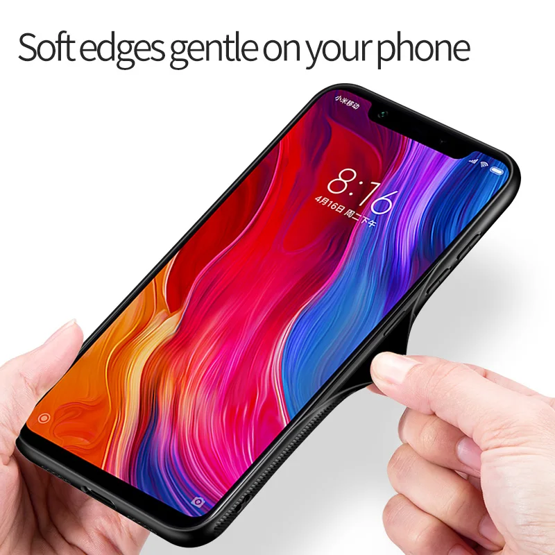 Msvii 6D Tempered Glass Case For Xiaomi Mi 8 SE Full Protection Coque Mi8 Explorer Back Cover Fundas Bumper |