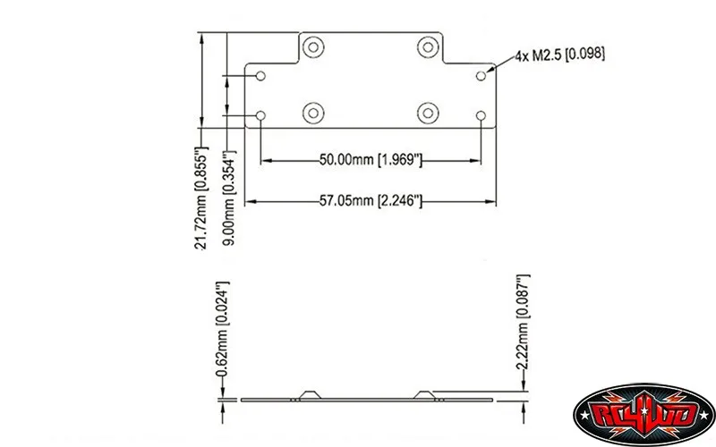 CChand RC4WD 1/10 предупредить 9.5CTI лебедка Z-S1571 радиоуправляемая Игрушечная машина