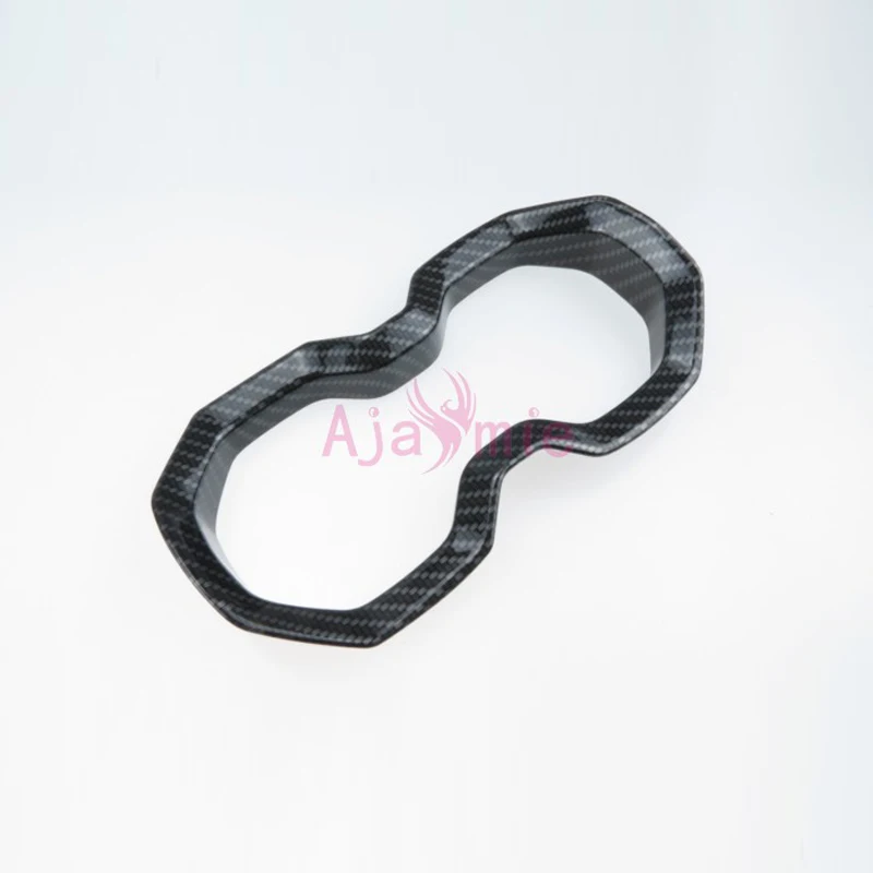 Цветная ручка рулевого колеса из углеродного волокна для интерьера накладка на