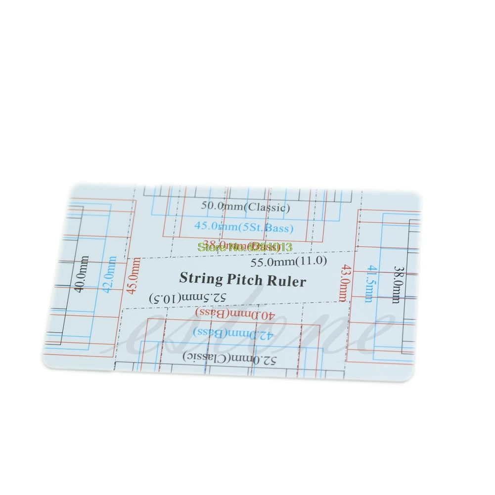 New Guitar Bass Fritz Ruler String Pitch Action Card Vernier Caliper Drop Shipping Support | Канцтовары для офиса и дома