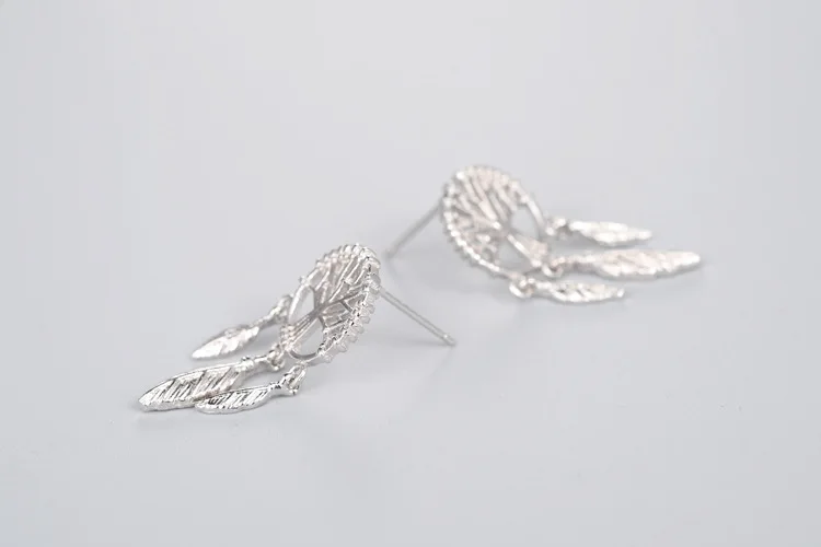 Женские серьги гвоздики Древо жизни из серебра 925 пробы|silver studs|sterling silver studssilver stud