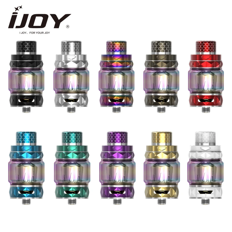 Ijoy 5 мл Atomizer емкость для жидкости diamond subohm Vape tank ijoy saber комплект с цветным