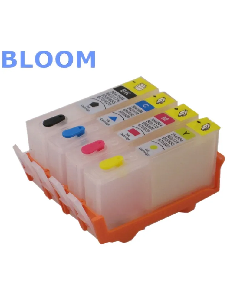 BLOOM совместимый для hp 655 для hp 655 многоразовый чернильный картридж для hp deskjet 3525 5525 4615 4625 4525 6520 6525 6625 принтер