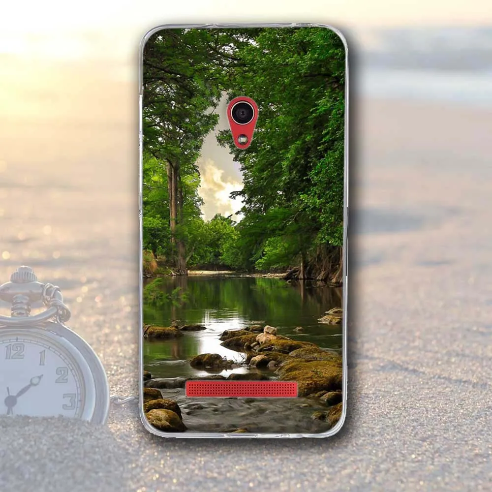 Мягкий TPU чехол для Asus ZenFone 5 A500KL A500CG 5," чехол Чехол с рисунком для Asus Zenfone 5 Чехол A500CG A501CG A500KL T00J T00F