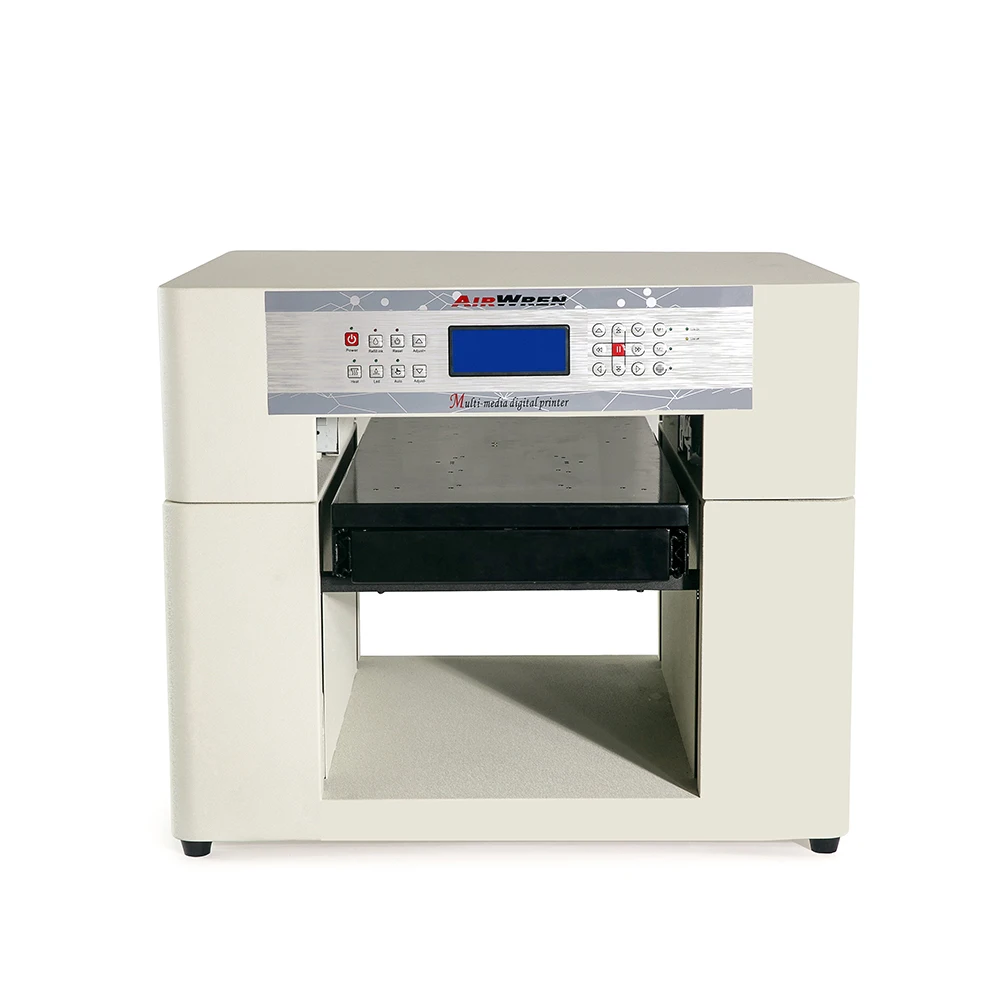 Print cylinder directly airwren white AR-LED Mini4 add height and lenght shell earring printing machine uv printer