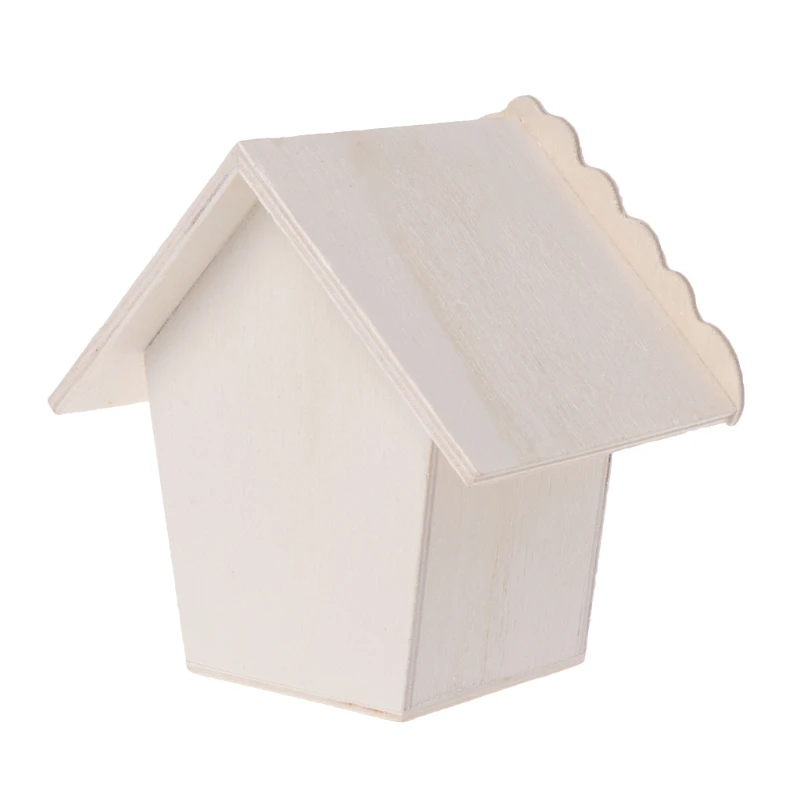 Птичье гнездо натуральный деревянный дом креативный попугай настенный