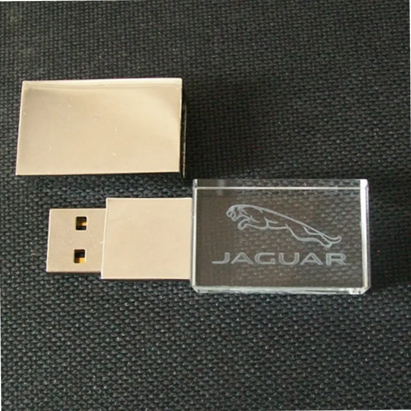 (10 шт. бесплатный логотип) флэш Кристальный прозрачный флеш диск USB 2 0 4 ГБ 8 16 32 64