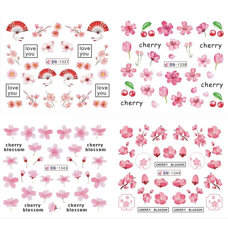 1 набор Водные Наклейки для дизайна ногтей|Стикеры и наклейки| |