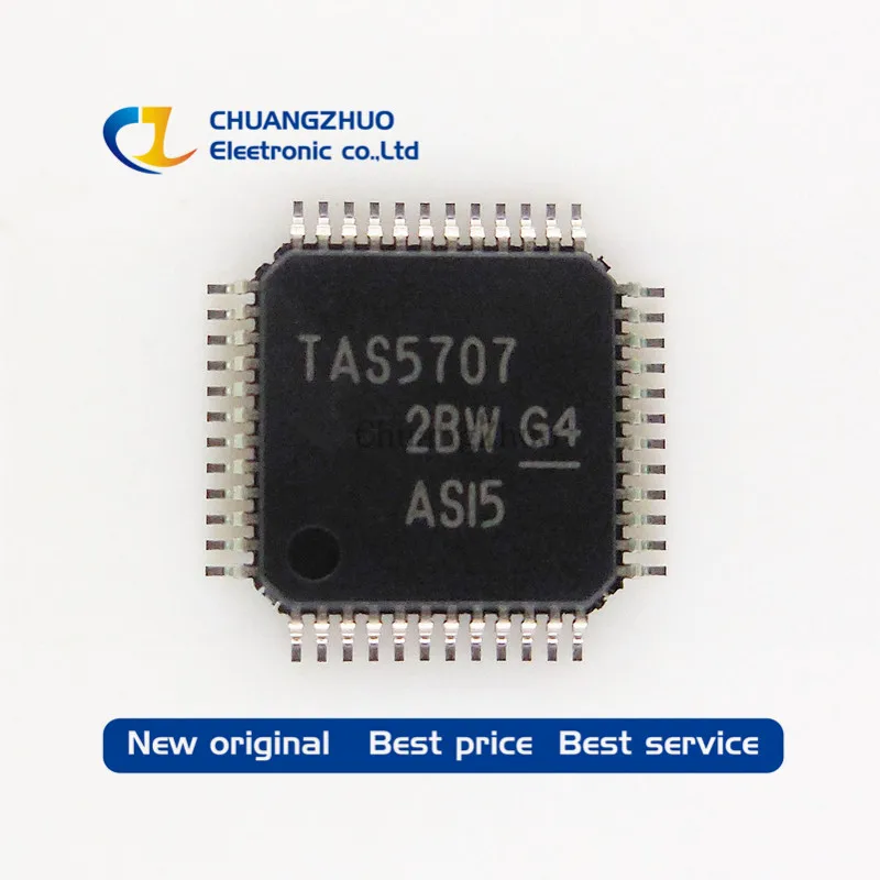 Новый оригинальный TAS5707 TAS5707PHPR QFP48 20 W стерео цифровой аудио усилитель с EQ и