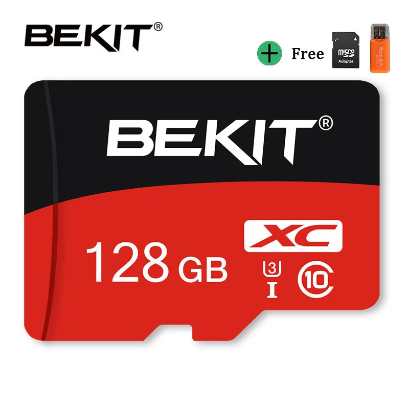 RB-128GB Карта micro sd 64 Гб 128 ГБ 256 ГБ 32 ГБ 16 ГБ 8 ГБ TF/sd карта памяти карта micro sd карта SDXC SDHC класс 10 флэш-накопитель для смартфонов - Емкость: RB-128GB