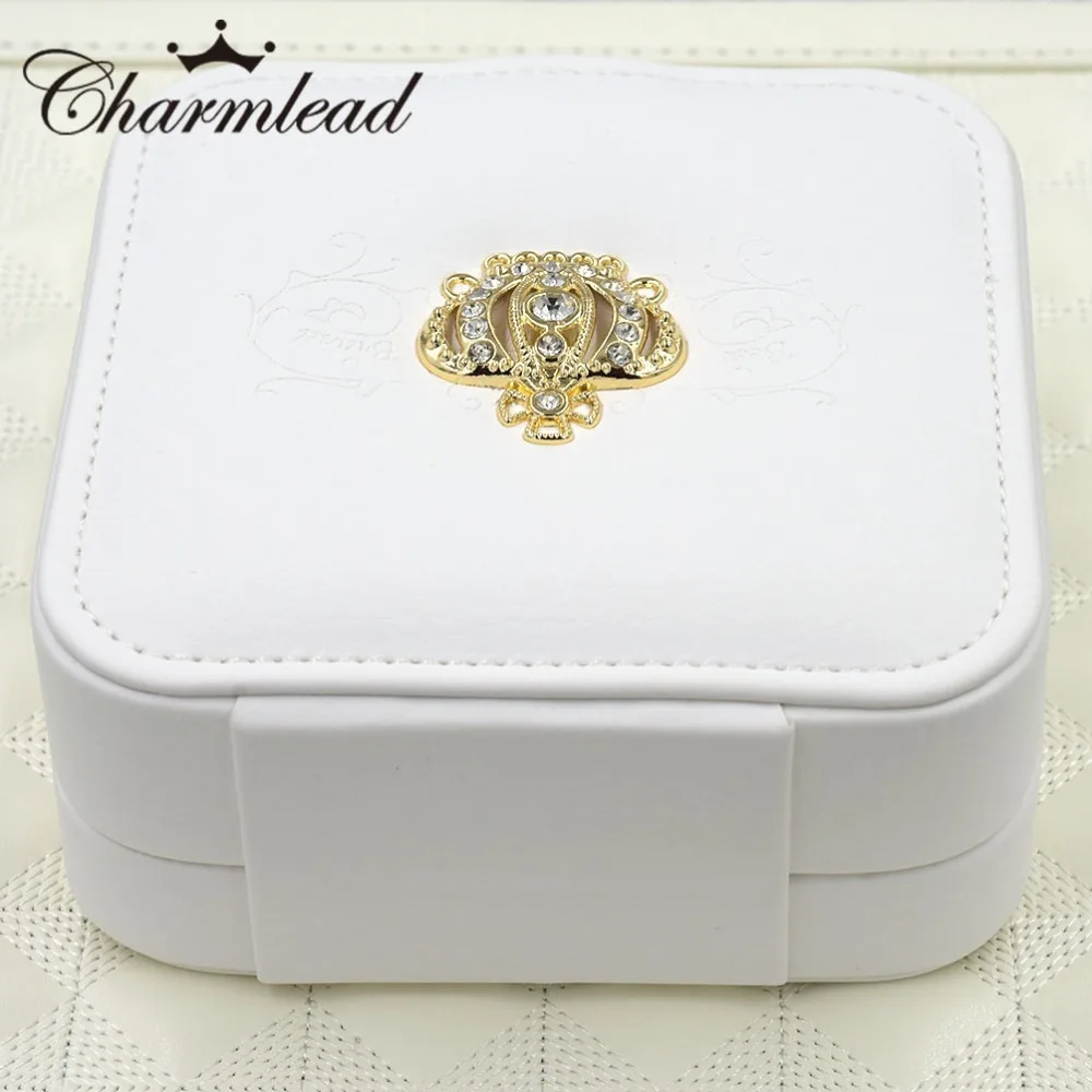 Коробка для ювелирных изделий Charmlead с Королевской короной косметический чехол