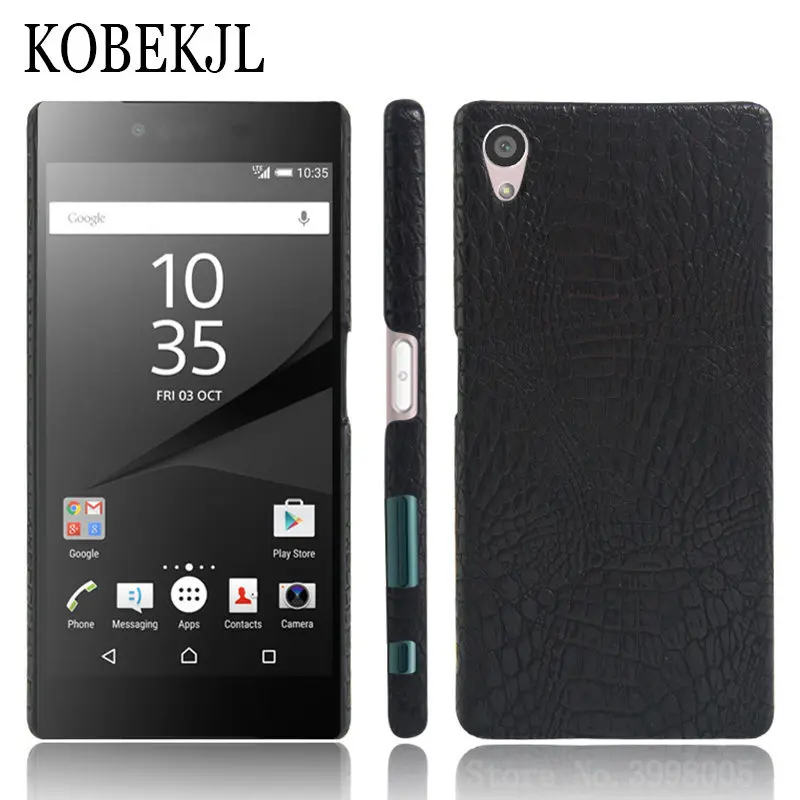 Для Sony Xperia Z5 чехол Чехол Жесткий крокодил для телефона из искусственной кожи E6653