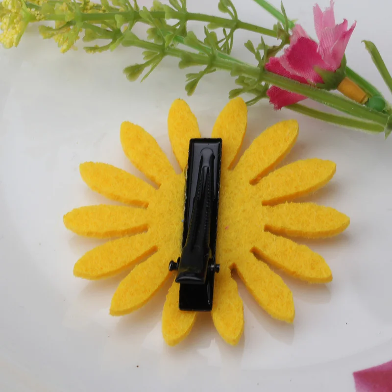 1 шт. Новые девушки милые аксессуары для волос Нетканые шпильки в форме