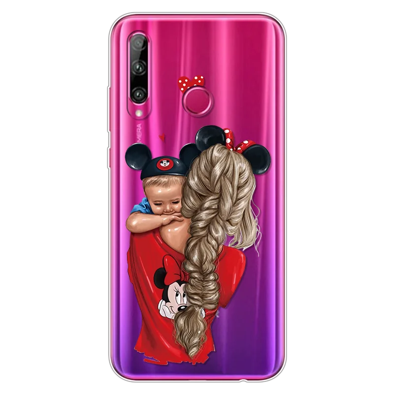 Модный чехол для Huawei Honor 10i 20i из мягкого ТПУ для Honor 10 20 Lite 6,21 дюйма, цвет черный, коричневый - Цвет: 0cmini