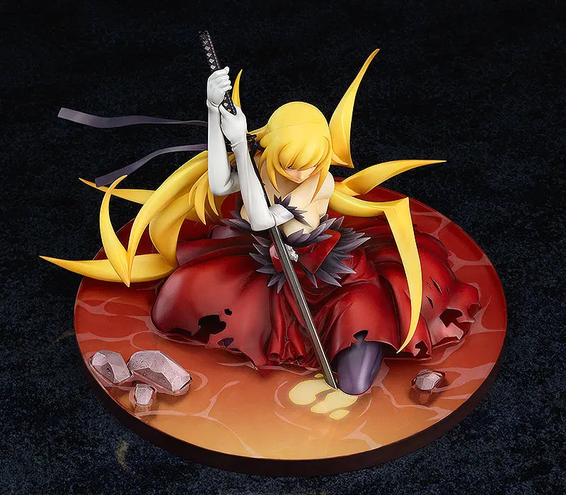 Фигурки героев Monogatari Nisemonogatari Oshino Shinobu из ПВХ коллекционные фигурки игрушки для