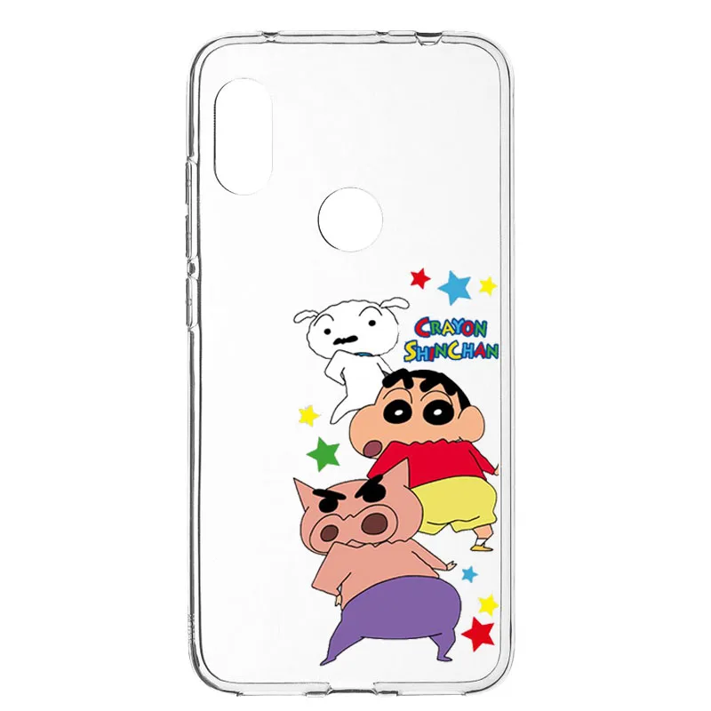 TPU Прозрачный Мягкий Силиконовый ТПУ чехол Crayon Shinchan для Xiaomi mi 9T Red mi NOTE5A NOTE5 Pro Red mi NOTE5 Xiao mi 8 SE - Цвет: TPU