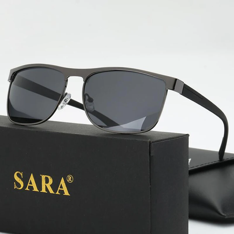 Мужские солнцезащитные очки с поляризацией защитой от ультрафиолета 100% |