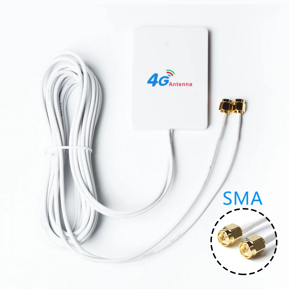 KuWfi 3G/4G LTE антенна 4G Внешние антенны с кабелем 3M для Huawei ZTE роутер модем TS9/ CRC9/ SMA