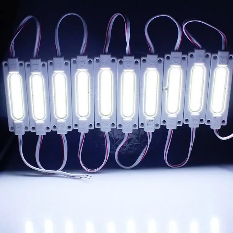 Светодиодный модуль 2 Вт IP65 Водонепроницаемый DC12V светодиодный модуль COB коммерческое освещение, освещенная реклама светодиодное фоновое освещение, белый цвет