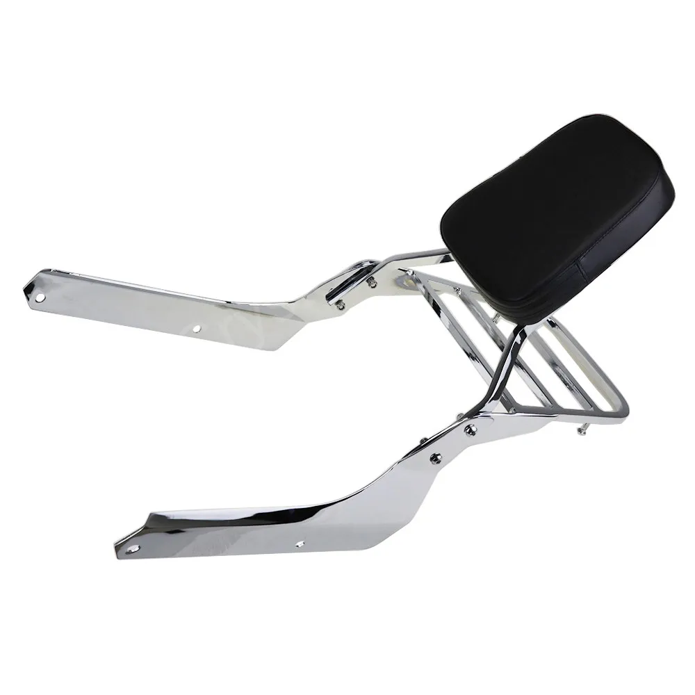 Хромированная черная стойка для багажа на спинках Honda Shadow Phantom 750 VT750C2B 2010 2015 /Shadow