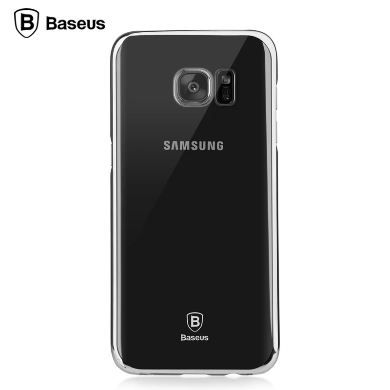 Baseus для Samsung Galaxy S7 край чехол Роскошные Покрытие Рамки трудно PC задняя крышка Ultra
