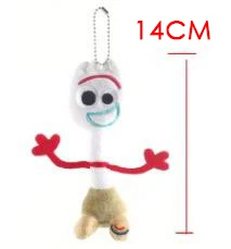 Прямая поставка из фильма плюшевые игрушки Forky Bunny Alien Buzz Lightyear Bear мягкая плюшевая кукла Фигурка мультяшная игрушка брелок - Цвет: Зеленый