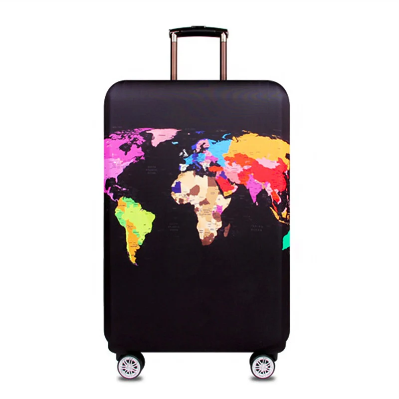 i Luggage cover Эластичный чехол для костюма, чехол для багажа, чехол для багажа на колесиках, пылезащитный чехол 18-32 дюймов, чехол для костюма, пылезащитный чехол, аксессуары для путешествий - Цвет: i Luggage cover