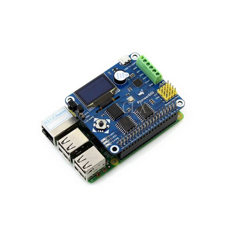 Плата расширения Raspberry Pi Pioneer600 поддерживает 3 B/ 2 A +/B + органический светодиодный