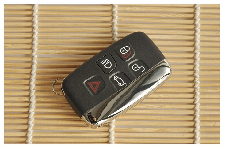 Чехол для смарт ключа с 5 кнопками Land Rover Range Sport Evoque Discovery 4 Freelander 2|key 2 button|case forcase case |
