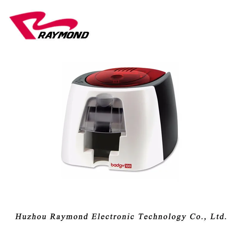 Маленькие и самые дешевые настольные карточные принтеры Evolis Badgy100 односторонний