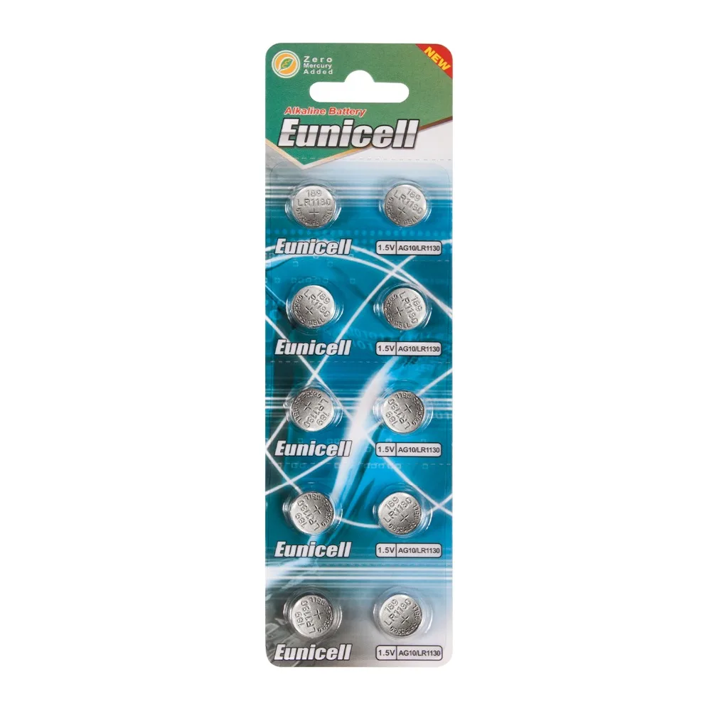 30 шт. AG10 G10A SR1130 LR1130 390A D189 LR54 щелочные батареи кнопки для монет большая акция|button