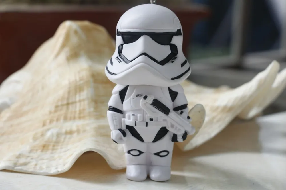 Звездные войны 7 BB-8 робот 2016 Новинка 8 см Пробуждение силы BB8 кулон droid с Дартом