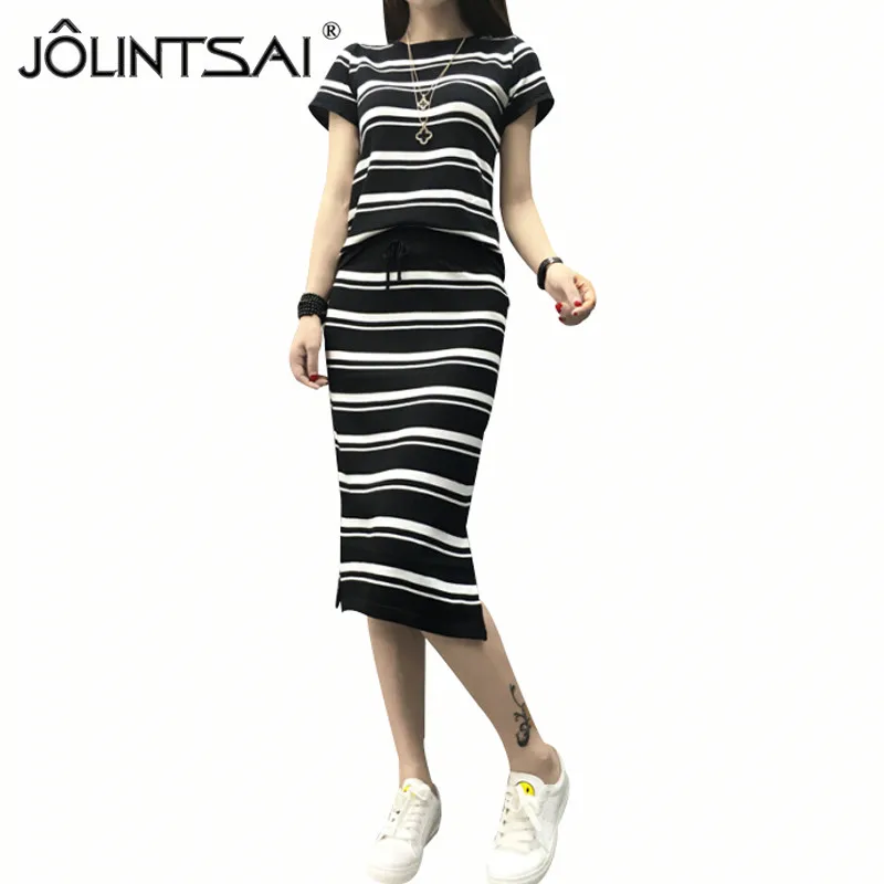 2017 High End Новые летние костюмы Для женщин комплект из 2 частей Повседневное Топы