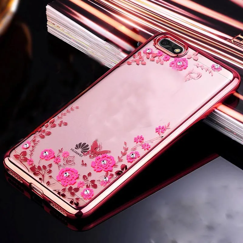Мягкий чехол для Honor 7A DUA-L22 Шикарный цветок Мягкие Чехлы huawei 7 A Honor7A Русская версия
