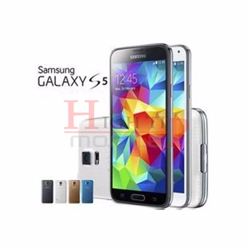 Разблокированный samsung S5 SM-G900 G900F G900A G900H четырехъядерный 5,1 дюймов 3g& 4G 16MP gps wifi мобильный телефон отремонтированный Прямая поставка