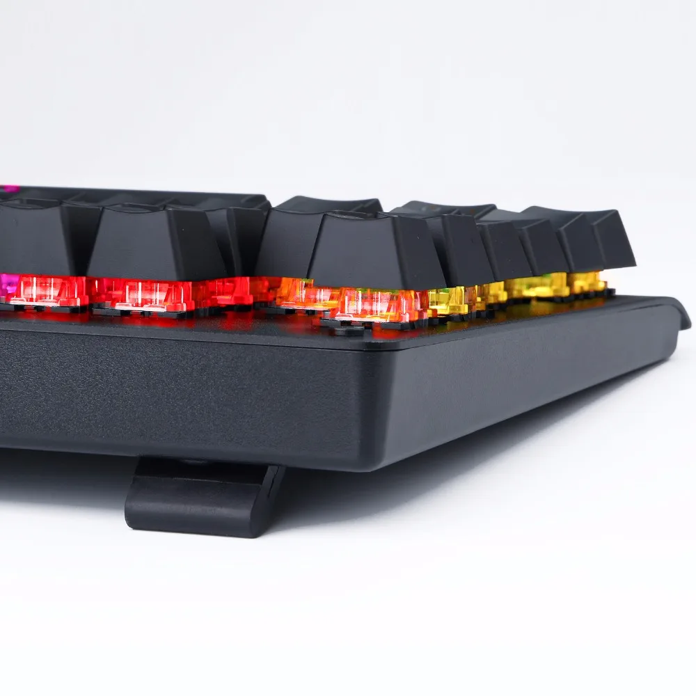 Механическая игровая клавиатура Z77 UK Игровая TKL RGB со светодиодной подсветкой не