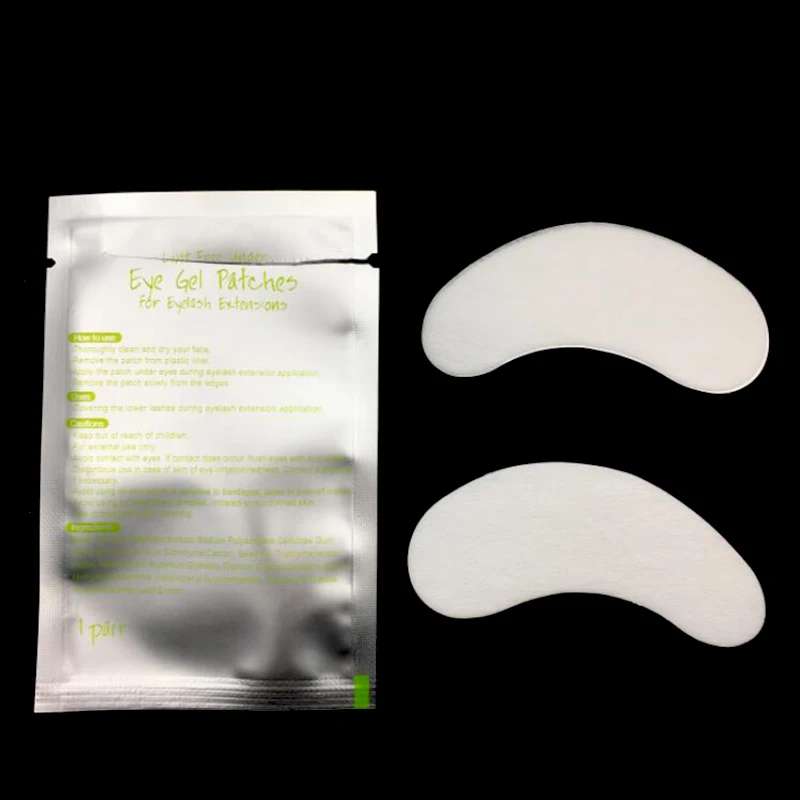 100 пар/лот подушечки для наращивания ресниц под глазами одноразовые накладные