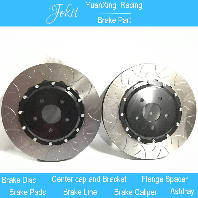 

Jekit 330*28mm brake disc with center bells/hats for Mercedes w203 2006 17 rim for JK racing 9200/5200 red calipers