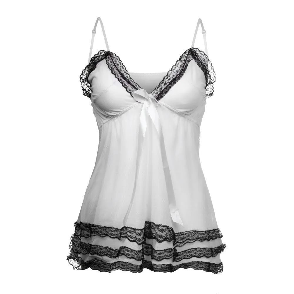 Женское нижнее белье Babydoll Ночное корсет сексуальный женский бюстгальтер плюс