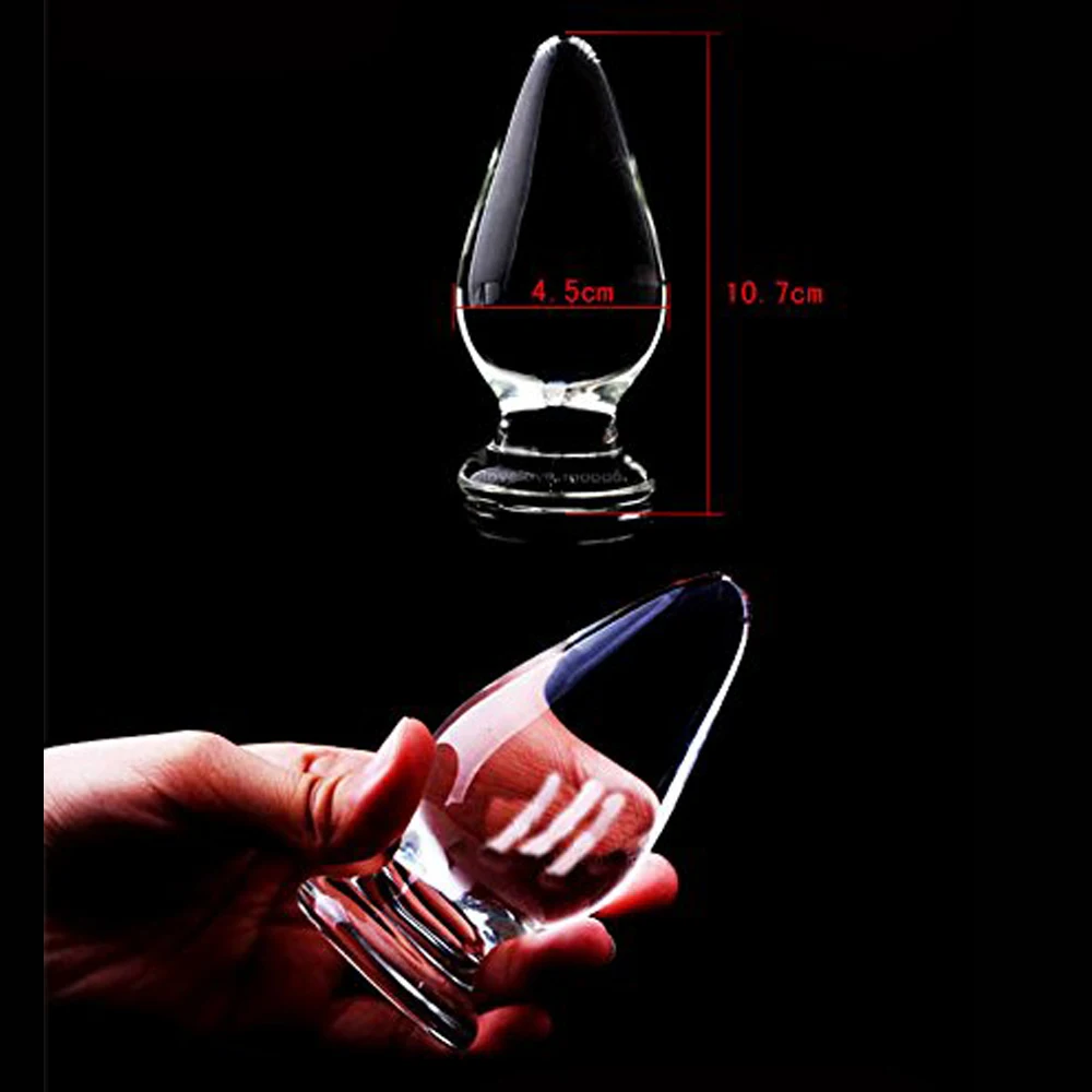 7 шт./компл. Кристалл Стекло фаллоимитатор анальный плагин секс-игрушки для